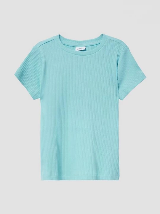 Foto van product Elastisch T-shirt van ribstof s.Oliver