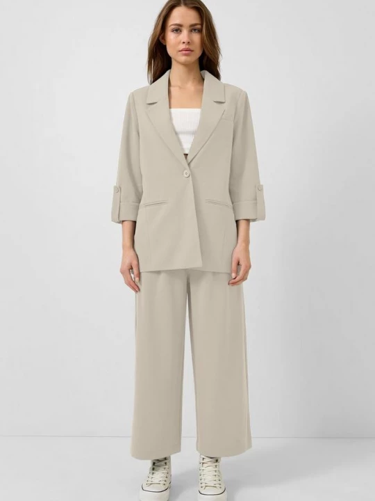 Foto van product Elastische broek QS beżowy