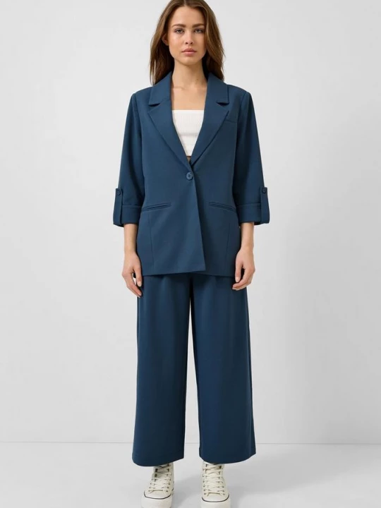 Foto van product Elastische broek QS blauw