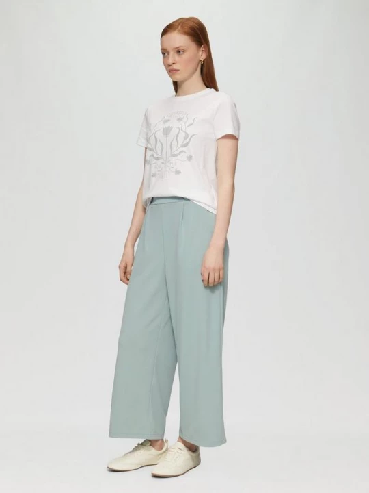 Foto van product Elastische broek QS groen