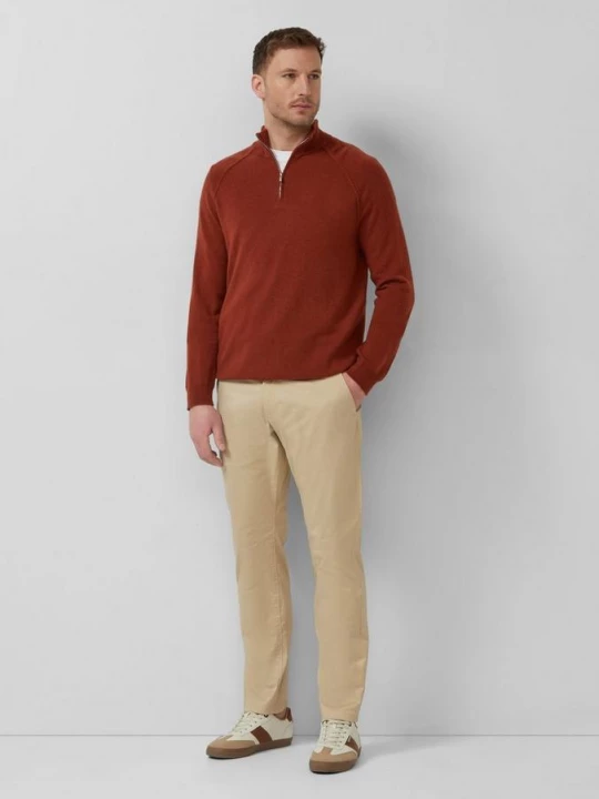Foto van product Elastische broek van fijn stretchkatoen s.Oliver beżowy