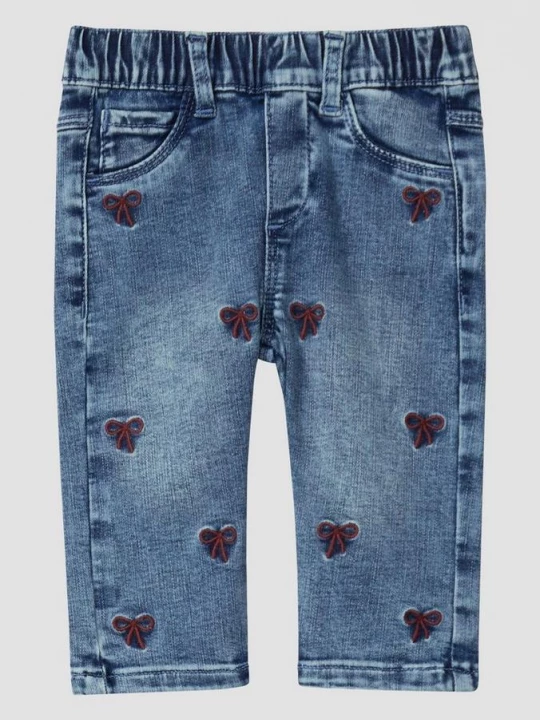 Foto van product Elastische jeans met borduursel s.Oliver blauw