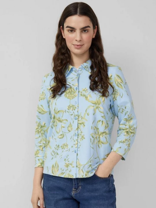 Foto van product Elastische jersey blouse met 3 / 4 mouwen s.Oliver