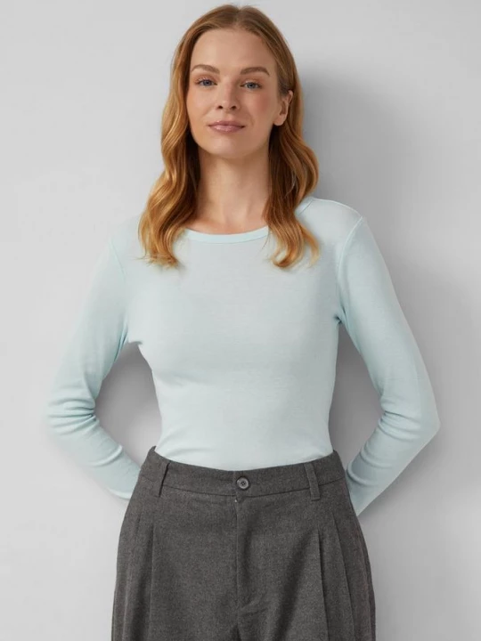 Foto van product Elastische longsleeve in slanke pasvorm s.Oliver