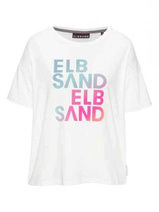 Foto van product Elbsand Shirt lichtblauw / pink / wit