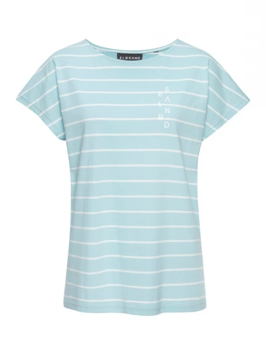 Foto van product Elbsand Shirt lichtblauw / wit