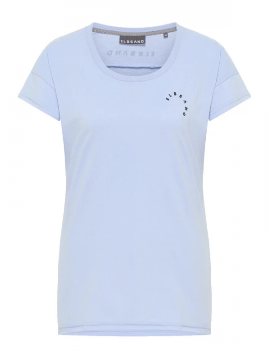 Foto van product Elbsand Shirt 'Rea' lichtblauw / zwart
