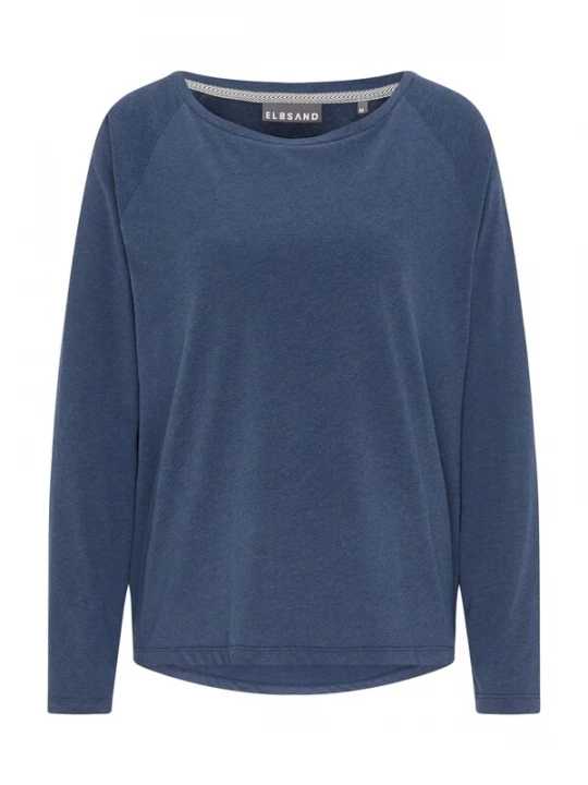 Foto van product Elbsand Shirt 'Tinna' navy / duifblauw