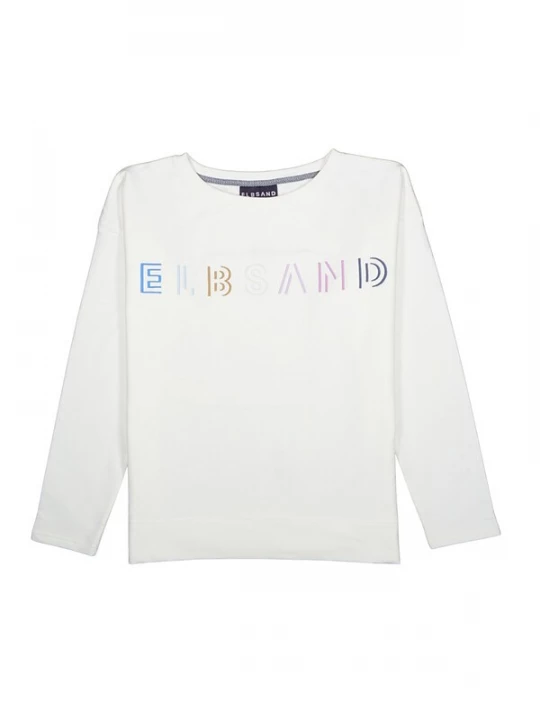 Foto van product Elbsand Sweatshirt 'Alma' blauw / mosterd / lila / wit
