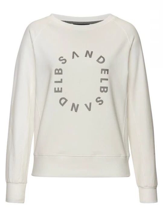 Foto van product Elbsand Sweatshirt crème / zilver