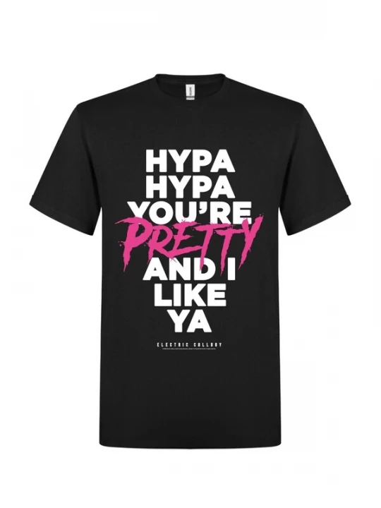 Foto van product Electric Callboy. Shirt 'Electric Callboy Hypa Hypa Lyrics T-Shirt' zwart