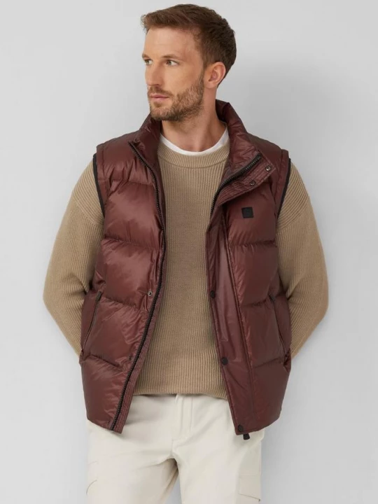 Foto van product Elegant gewatteerd vest met gerecycled dons s.Oliver rood
