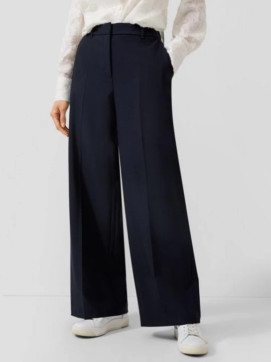 Foto van product Elegante businessbroek van viscosemix s.Oliver blauw