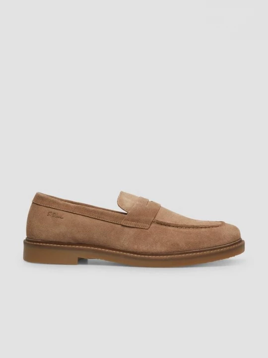 Foto van product Elegante leren loafers s.Oliver bruin