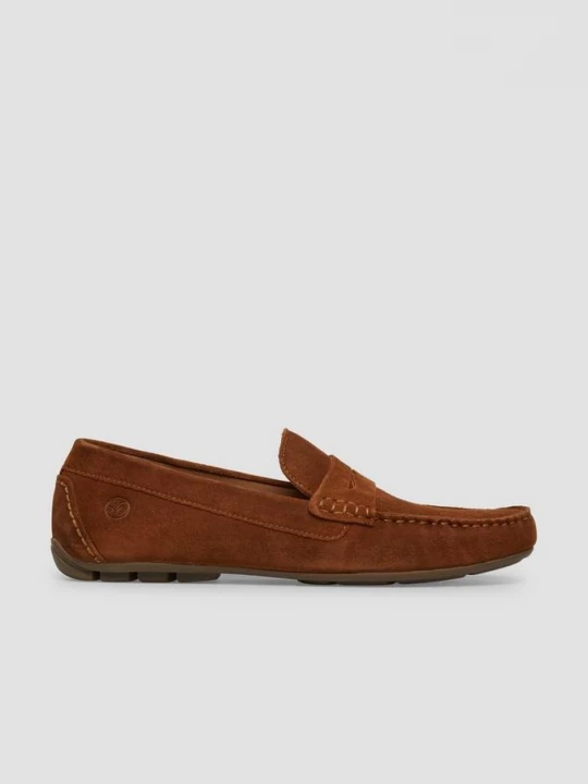 Foto van product Elegante leren loafers s.Oliver bruin