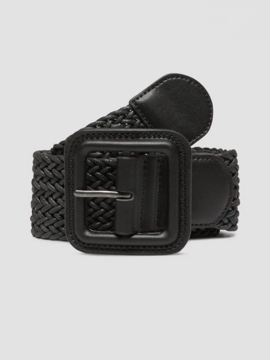 Foto van product Elegante riem met textielband en gesp s.Oliver zwart
