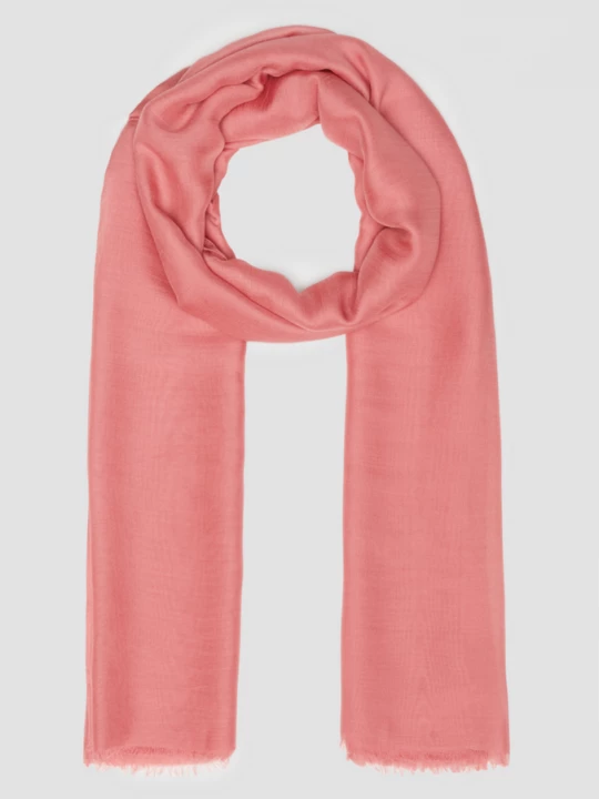 Foto van product Elegante sjaal van verkoelende zijden mix s.Oliver roze