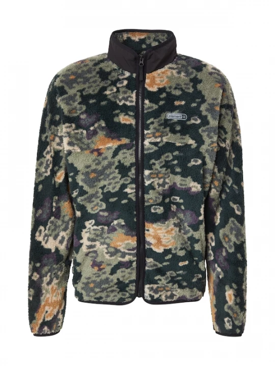 Foto van product ELEMENT Fleece jas 'CLASSIC' beige / groen / donkergroen / aubergine