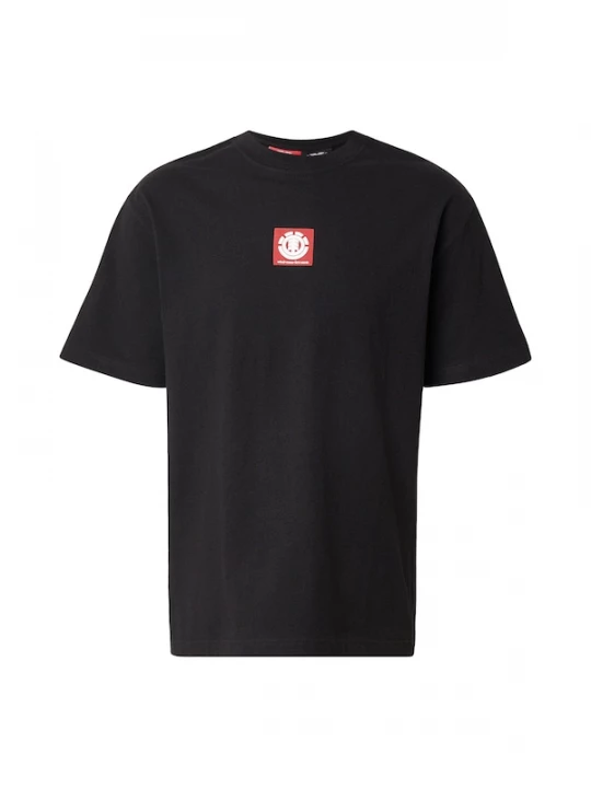 Foto van product ELEMENT Shirt lichtrood / zwart / wit