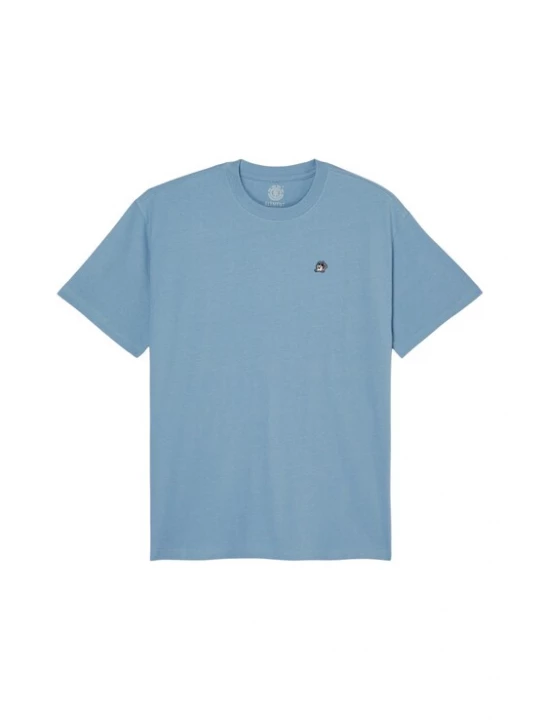 Foto van product ELEMENT Shirt 'MARSHMALLO' lichtblauw / lichtbruin / donkerbruin / honing