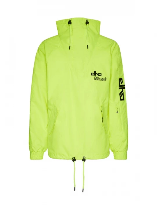 Foto van product elho Functionele jas 'Saas Fee' neongeel / zwart