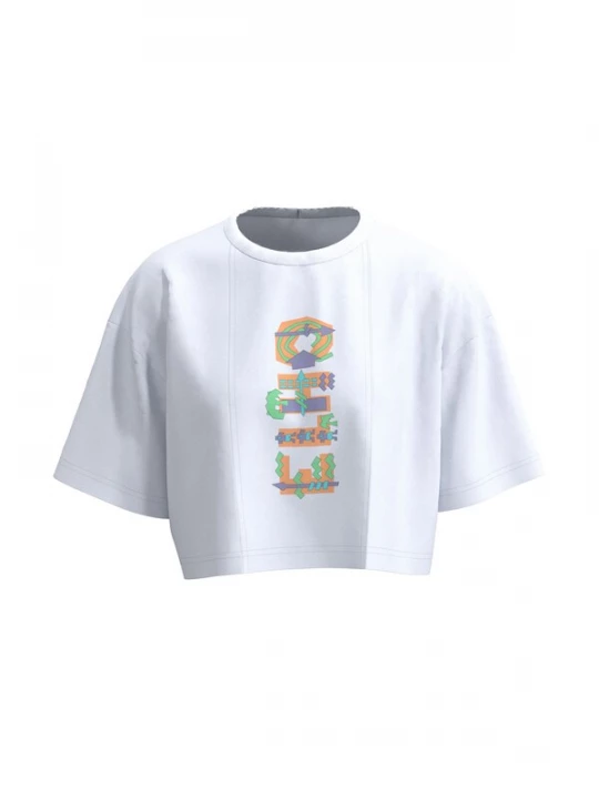 Foto van product elho Shirt 'Grenada 89' blauw / groen / oranje / wit
