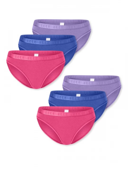 Foto van product ELLE Slip blauw / lila / donkerroze
