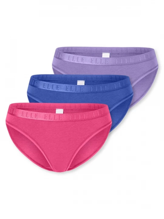 Foto van product ELLE Slip blauw / lila / donkerroze