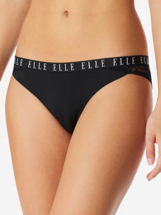 Foto van product ELLE Slip ' ELLE LACE ' zwart