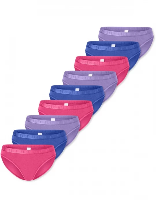Foto van product ELLE Slip ' Super Soft ' blauw / sering / bessen