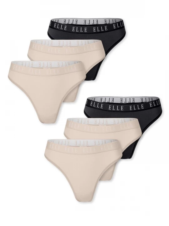 Foto van product ELLE String ' Thong - ELLE LOGO ' gemengde kleuren