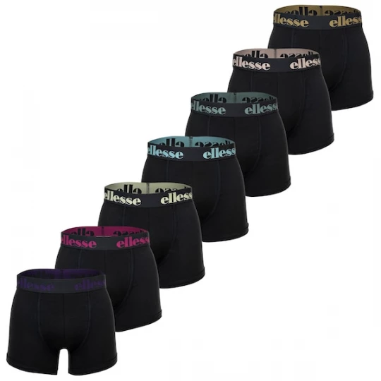 Foto van product ELLESSE Boxershorts azuur / lila / donkerroze / zwart