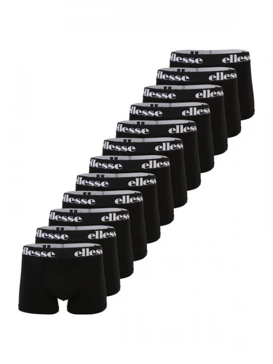 Foto van product ELLESSE Boxershorts 'Barla' zwart / wit