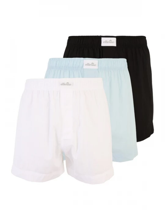 Foto van product ELLESSE Boxershorts 'LaBotte' beige / lichtblauw / zwart