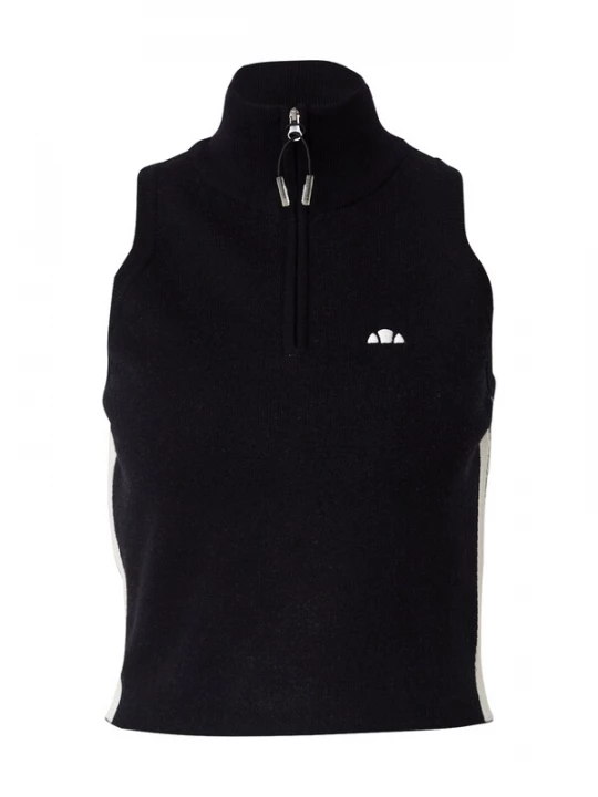 Foto van product ELLESSE Gebreide top 'Surista' zwart / wit