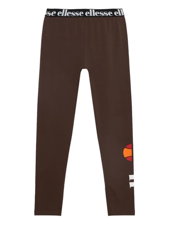 Foto van product ELLESSE Leggings 'Fabi 2' donkerbruin / oranje / bloedrood / wit