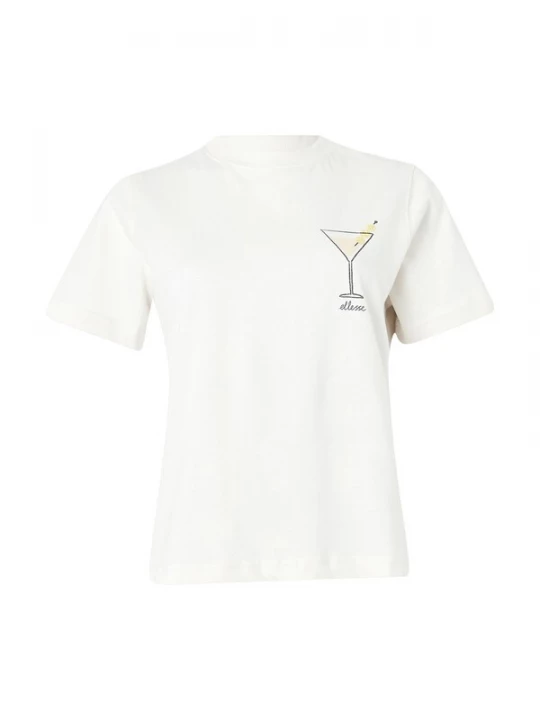 Foto van product ELLESSE Shirt 'Bevande' citroengeel / zwart / wit
