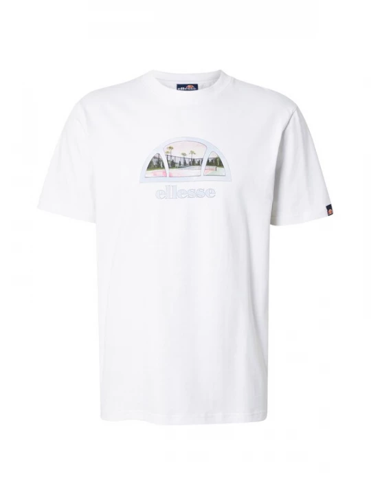 Foto van product ELLESSE Shirt 'COURTSICA' pastelblauw / groen / zwart / wit