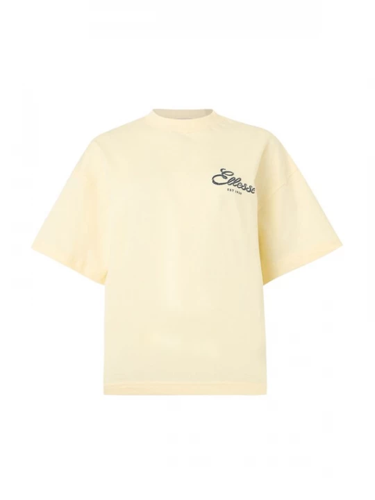 Foto van product ELLESSE Shirt 'Deliziosi' lichtgeel / donkergroen