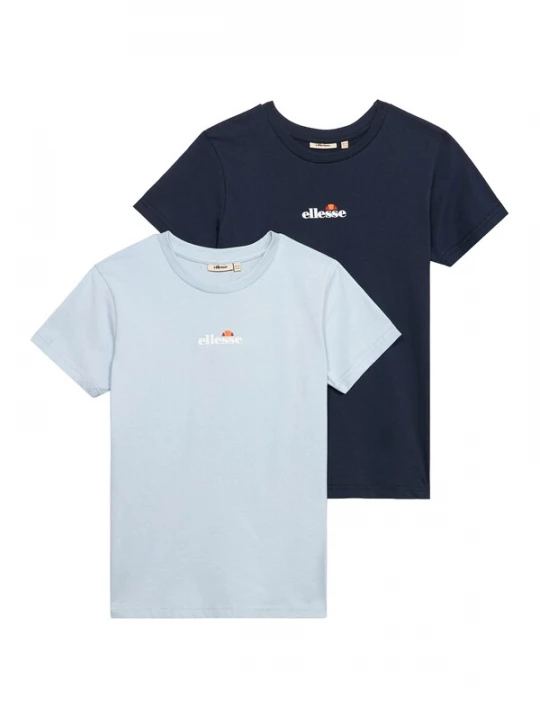 Foto van product ELLESSE Shirt 'Duranio' navy / pastelblauw / wit