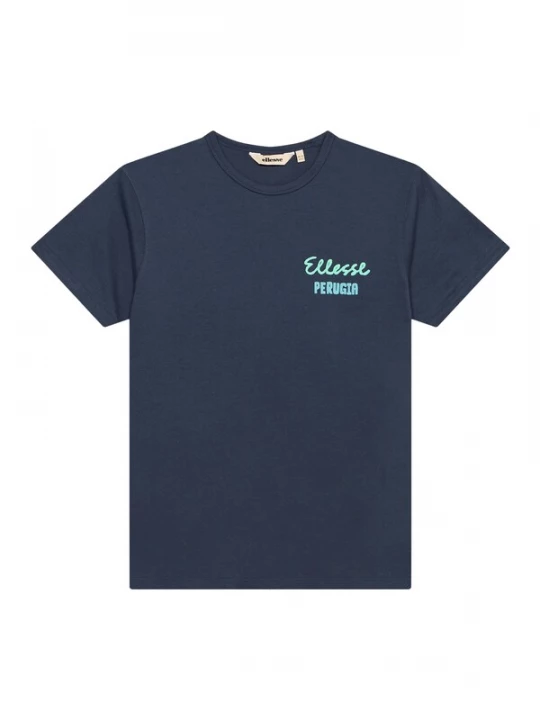Foto van product ELLESSE Shirt 'Fruttas' navy / lichtblauw / geel / mintgroen