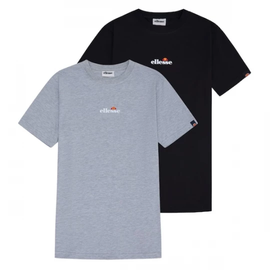 Foto van product ELLESSE Shirt grijs / zwart / wit