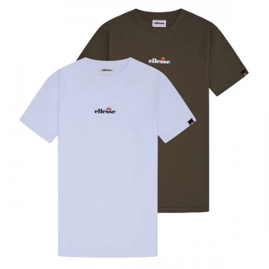 Foto van product ELLESSE Shirt 'Ollio 2' olijfgroen / rood / zwart / wit