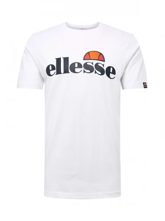 Foto van product ELLESSE Shirt 'Prado' mandarijn / grenadine / zwart / wit