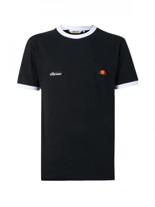 Foto van product ELLESSE Shirt 'Ringetto' oranje / kreeft / zwart / wit