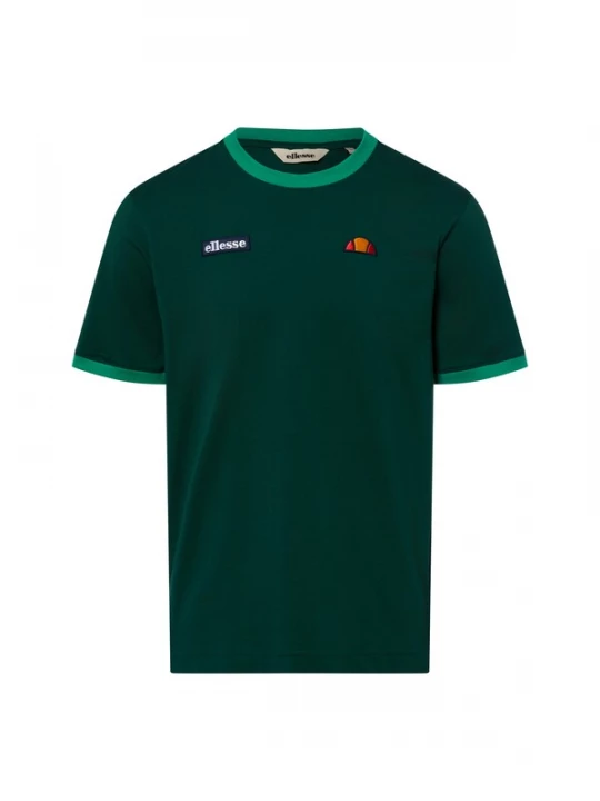 Foto van product ELLESSE Shirt 'Ringetto' spar / zalm roze / wit