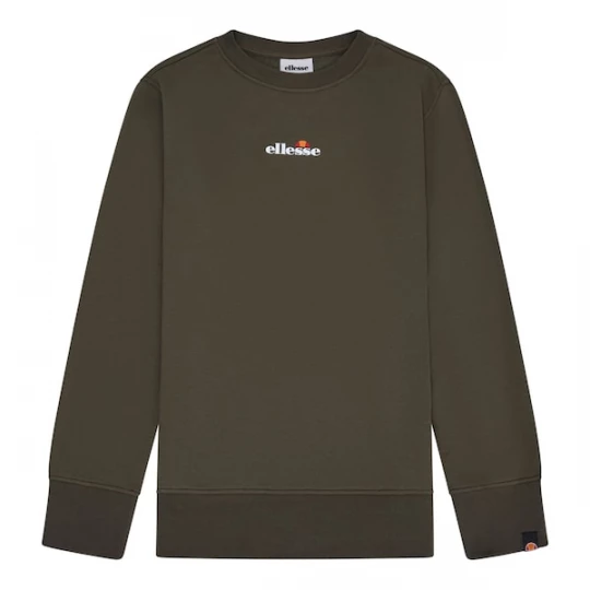 Foto van product ELLESSE Sweatshirt 'Kiamto 2' olijfgroen / lichtoranje / rood / wit