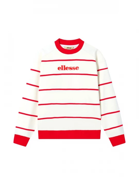 Foto van product ELLESSE Sweatshirt 'Taggia' rood / wit