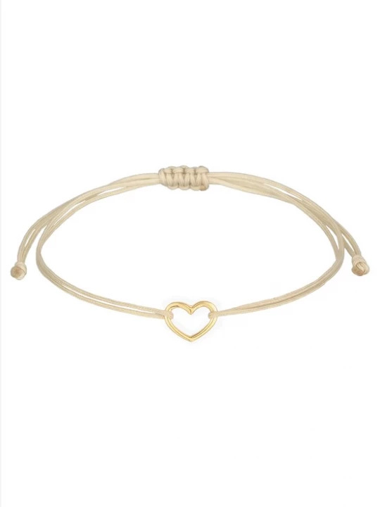 Foto van product ELLI Armband beige / goud