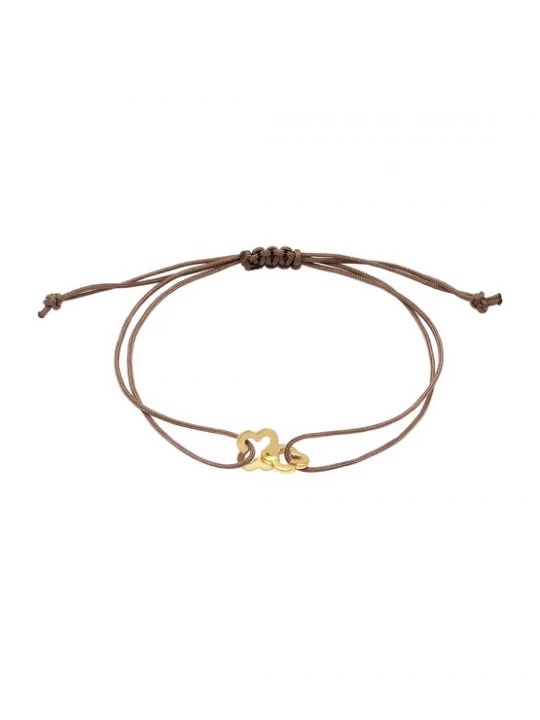 Foto van product ELLI Armband bruin / goud